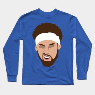 mean mug face klay Long Sleeve T-Shirt